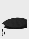 BB-TEX BERET WOJSKOWY WEŁNIANY TŁOCZONY CZARNY 54