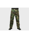 MIL-TEC SPODNIE WOJSKOWE BDU FELDHOSE RIP-STOP WOODLAND XXL