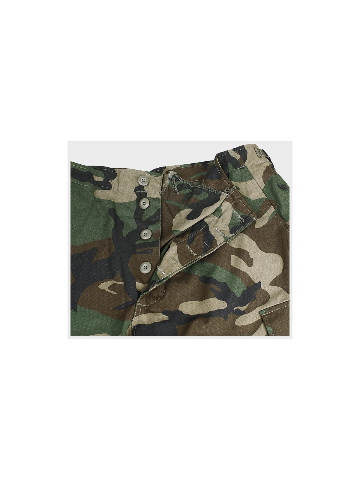 MIL-TEC SPODNIE WOJSKOWE BDU FELDHOSE RIP-STOP WOODLAND XXL