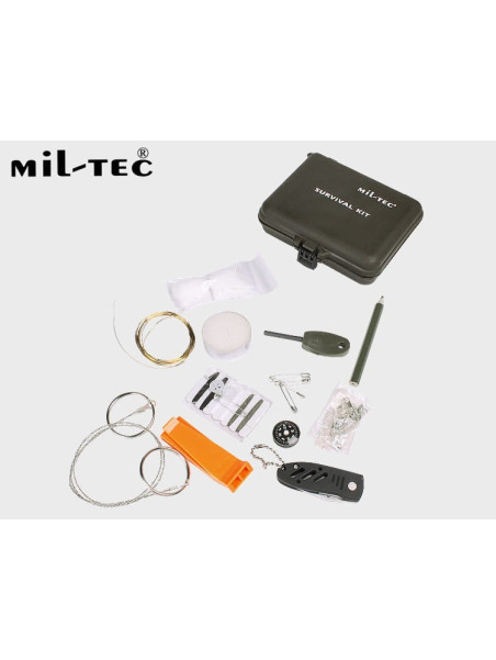 MIL-TEC ZESTAW PRZETRWANIA RATUNKOWY SURVIVAL KIT