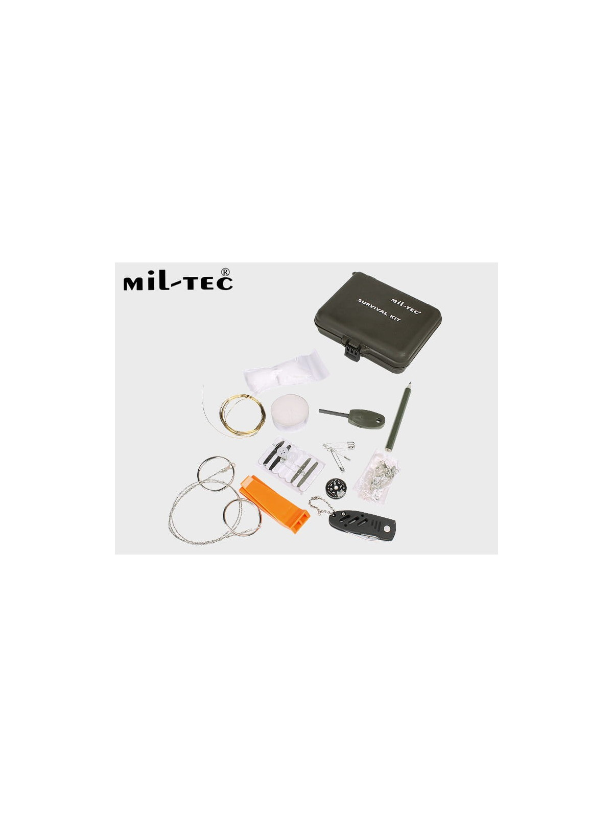 MIL-TEC ZESTAW PRZETRWANIA RATUNKOWY SURVIVAL KIT