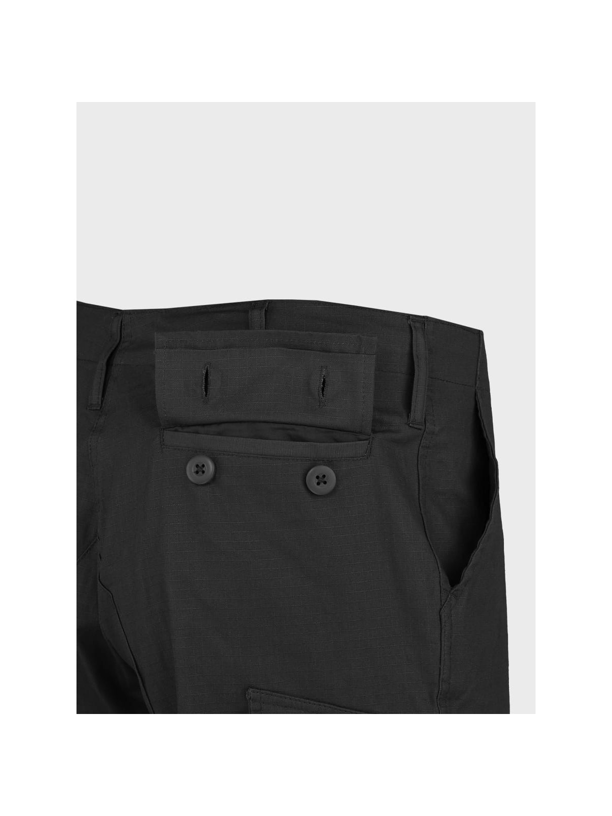 MIL-TEC SPODNIE WOJSKOWE ACU RIP-STOP CZARNE XXL