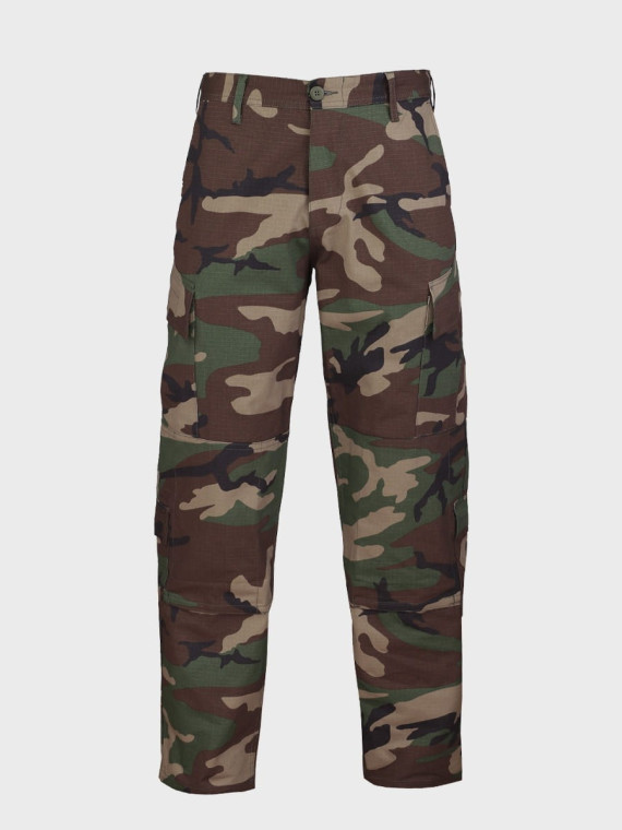 MIL-TEC SPODNIE WOJSKOWE ACU RIP-STOP WOODLAND XXL
