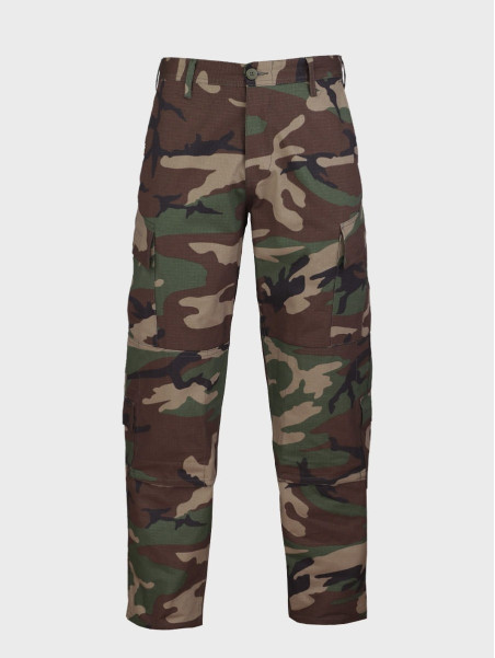 MIL-TEC SPODNIE WOJSKOWE ACU RIP-STOP WOODLAND XXL