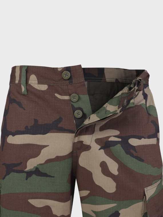 MIL-TEC SPODNIE WOJSKOWE ACU RIP-STOP WOODLAND XXL
