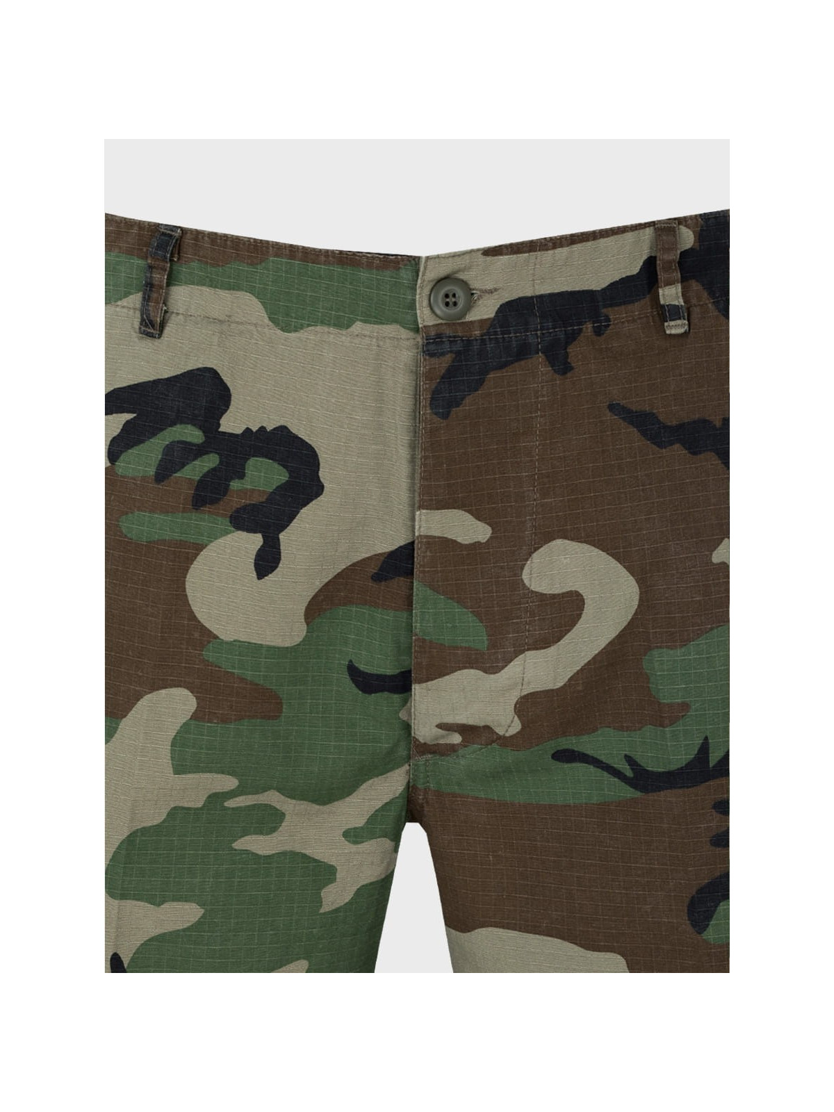 MIL-TEC Spodenki wojskowe bojówki bermudy BDU RIP-STOP Woodland XXL
