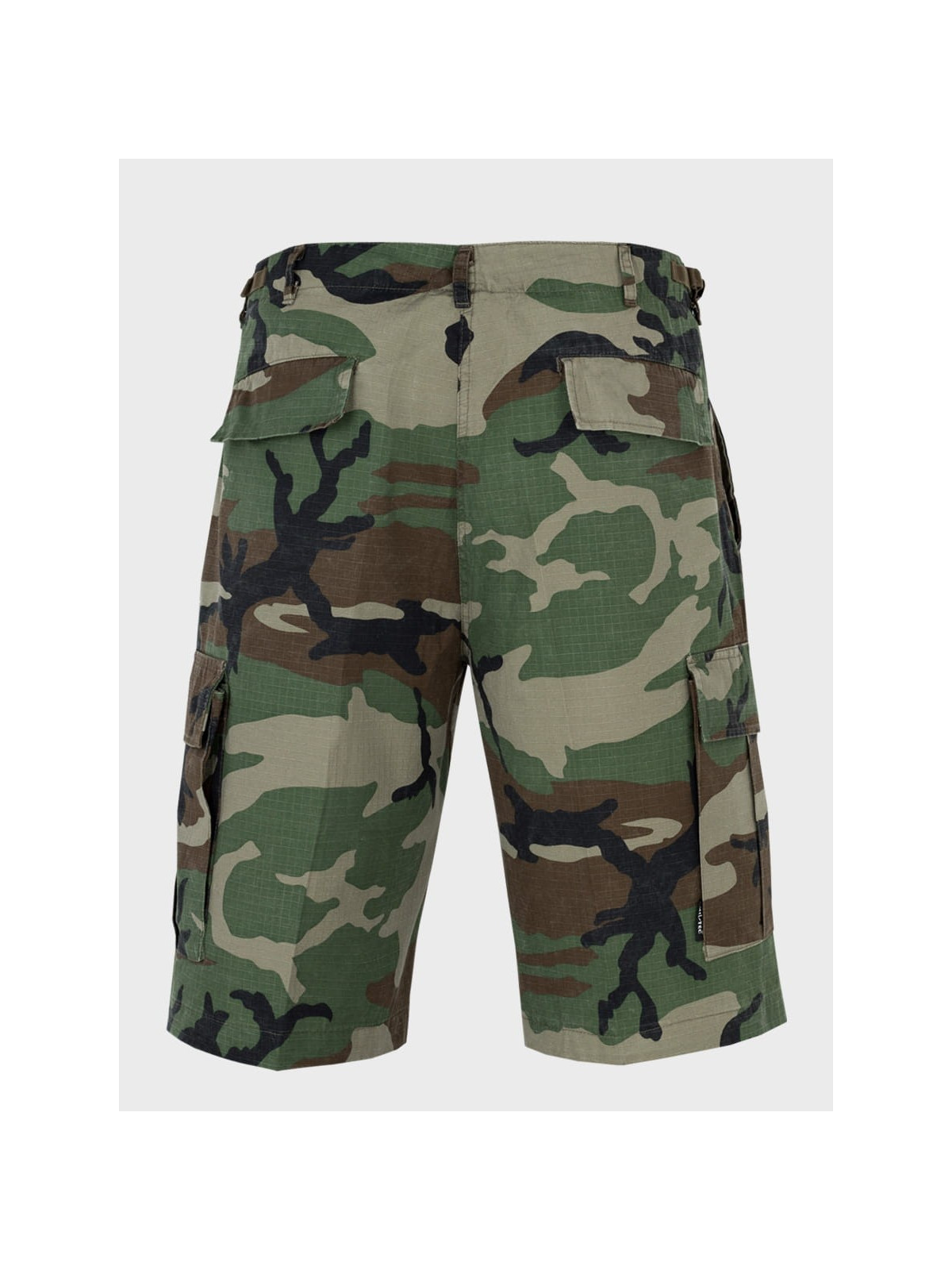 MIL-TEC Spodenki wojskowe bojówki bermudy BDU RIP-STOP Woodland XXL