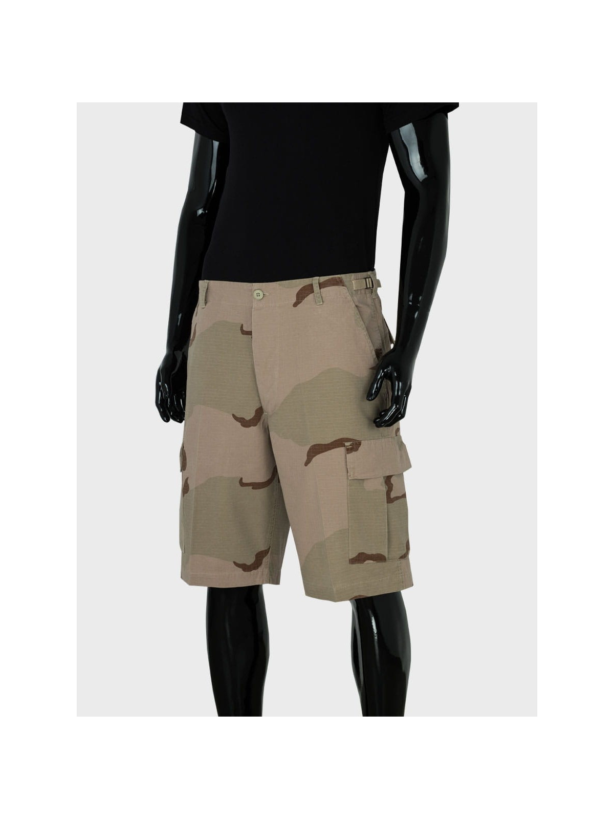 MIL-TEC Spodenki wojskowe bojówki bermudy BDU RIP-STOP DESERT XXL