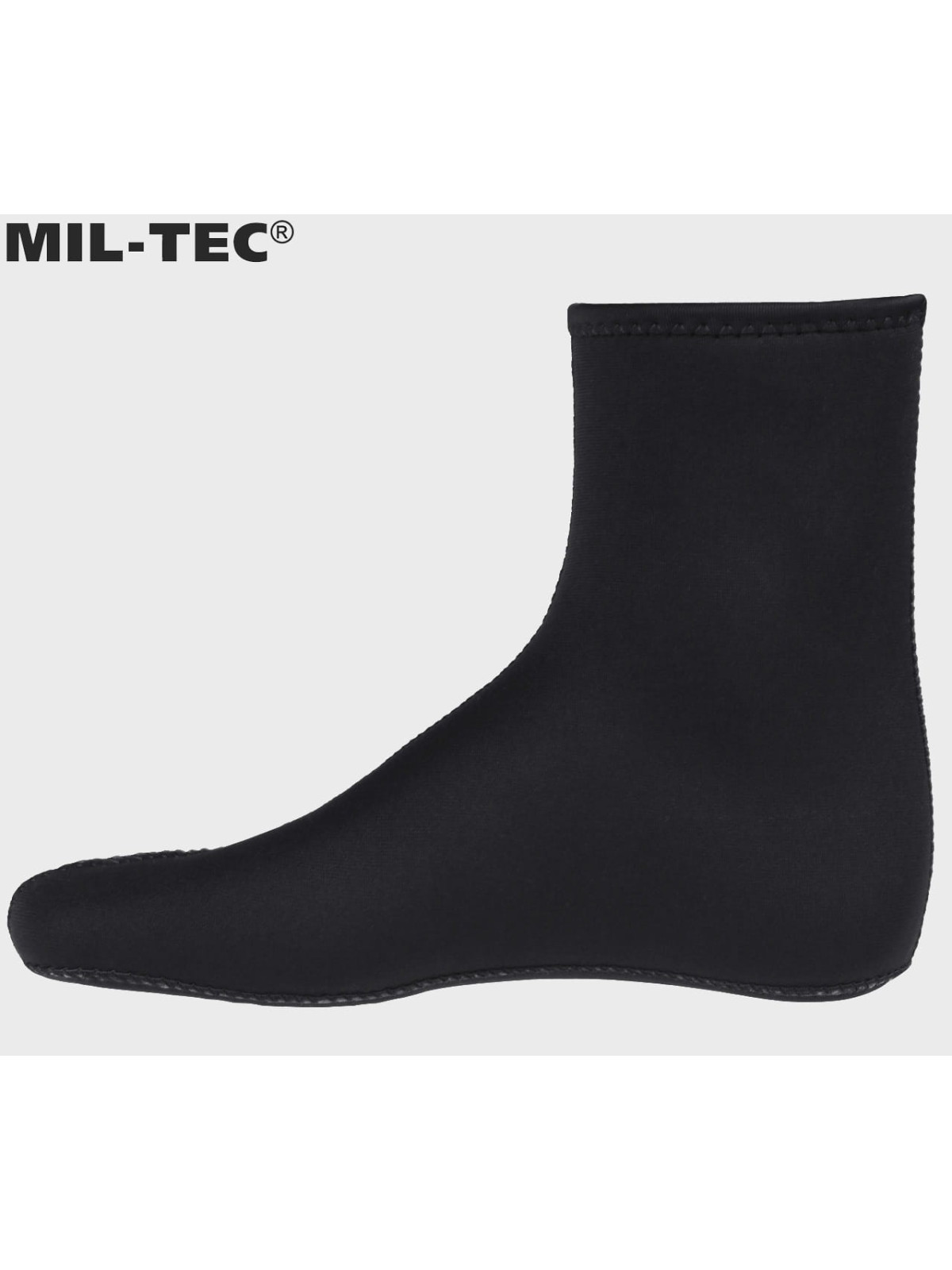 MIL-TEC SKARPETY NEOPRENOWE 3MM KRÓTKIE CZARNE XXL