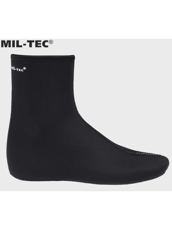 MIL-TEC SKARPETY NEOPRENOWE 3MM KRÓTKIE CZARNE XXL