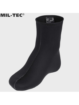 MIL-TEC SKARPETY NEOPRENOWE 3MM KRÓTKIE CZARNE XXL
