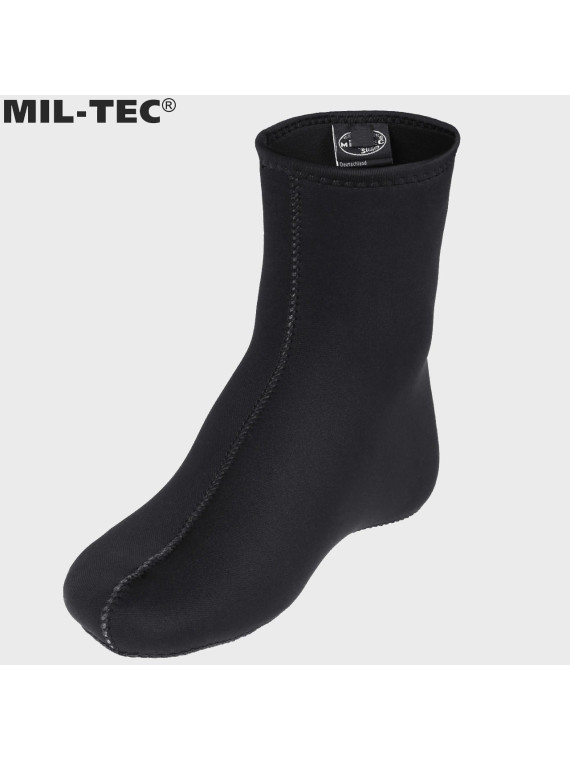 MIL-TEC SKARPETY NEOPRENOWE 3MM KRÓTKIE CZARNE XXL