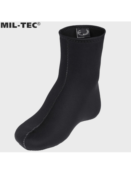 MIL-TEC SKARPETY NEOPRENOWE 3MM KRÓTKIE CZARNE XXL