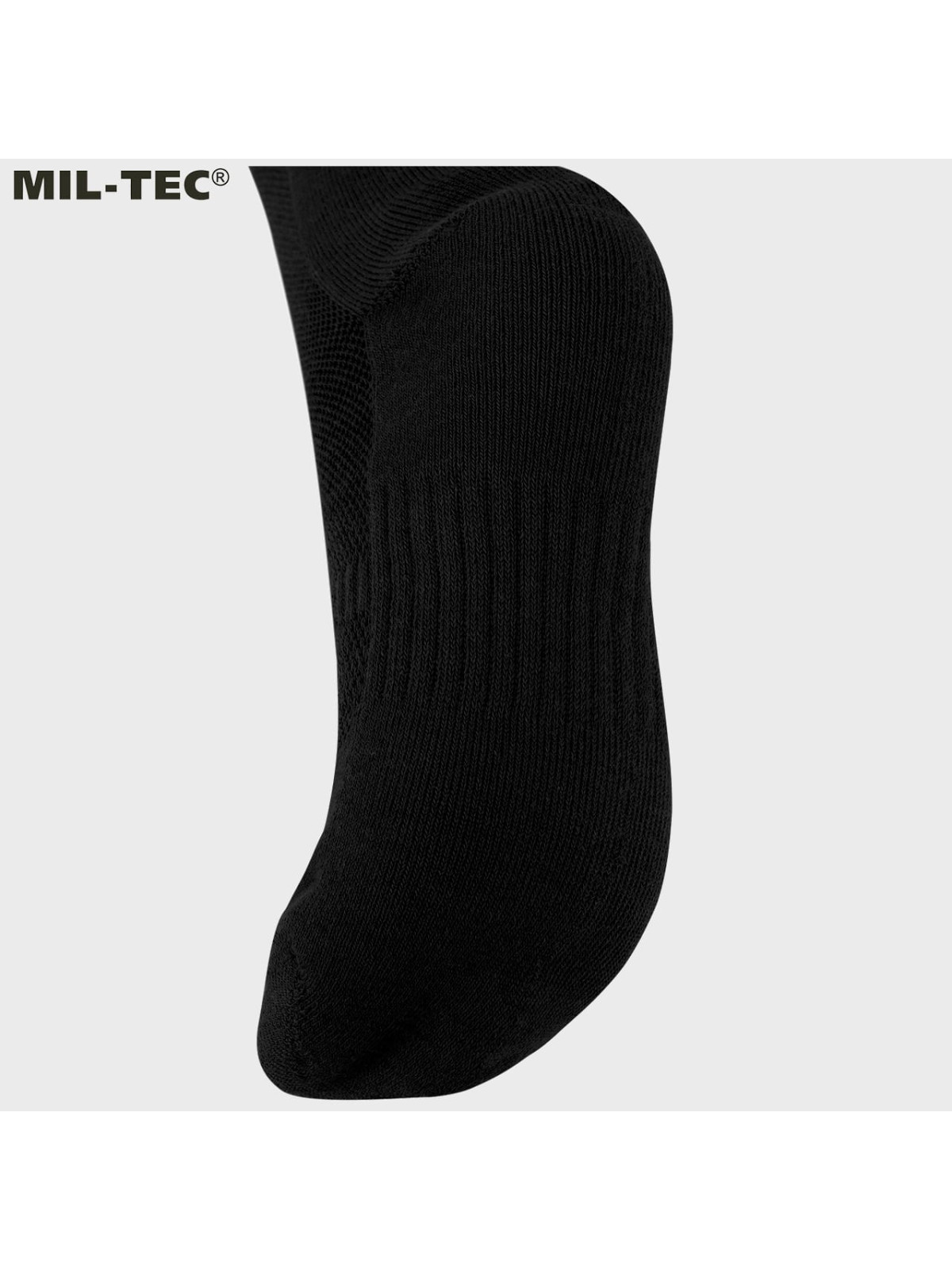 MIL-TEC SKARPETY TERMO COOLMAX KRÓTKIE CZARNE 46-48