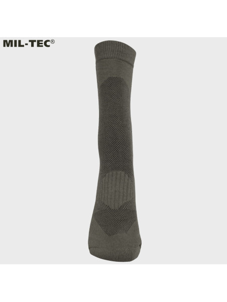 MIL-TEC SKARPETY TERMO COOLMAX KRÓTKIE OLIWKOWE 46-48