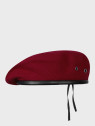 BB-TEX BERET WOJSKOWY WEŁNIANY TŁOCZONY BORDOWY 51