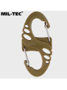 MIL-TEC KARABINKI POMOCNICZE S-HOOK 10 SZT. COYOTE