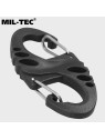 MIL-TEC KARABINKI POMOCNICZE S-HOOK 10 SZT. CZARNE