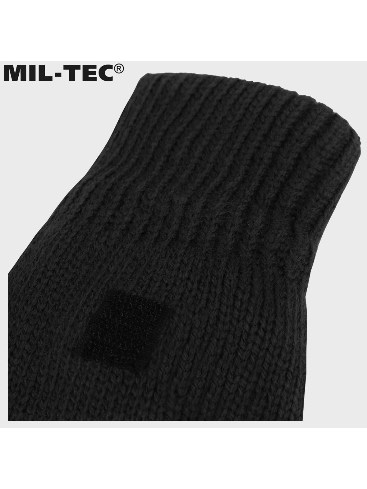 MIL-TEC RĘKAWICZKI ZIMOWE SKŁADANE THINSULATE CZARNE M