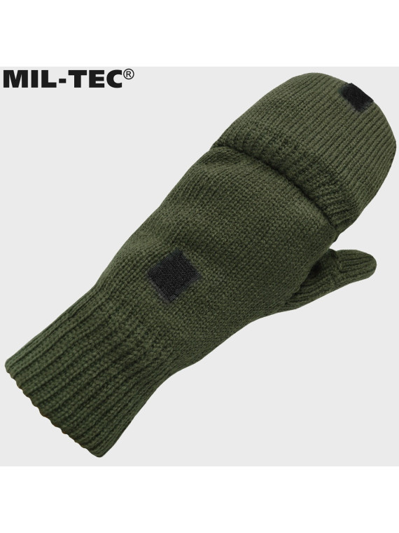 MIL-TEC RĘKAWICZKI ZIMOWE SKŁADANE THINSULATE OLIWKOWE M