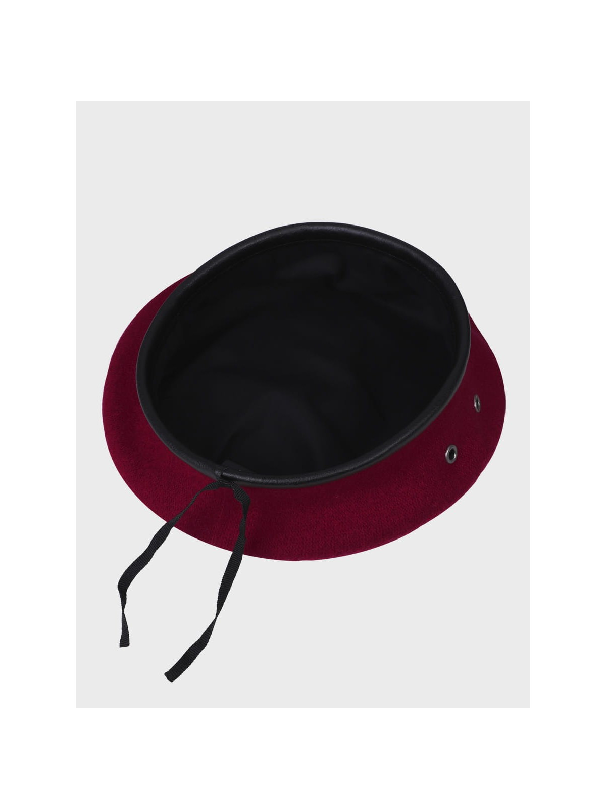 BB-TEX BERET WOJSKOWY WEŁNIANY TŁOCZONY Z ORŁEM BORDOWY 54