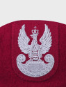 BB-TEX BERET WOJSKOWY WEŁNIANY TŁOCZONY Z ORŁEM BORDOWY 54