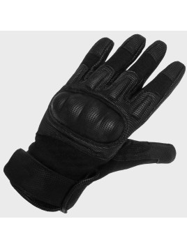 MIL-TEC RĘKAWICE TAKTYCZNE CQB NOMEX SKÓRA CZARNE XXL