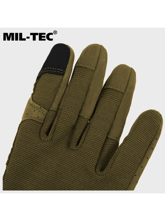 MIL-TEC RĘKAWICE STRZELECKIE COMBAT TOUCH OLIWKOWE XL