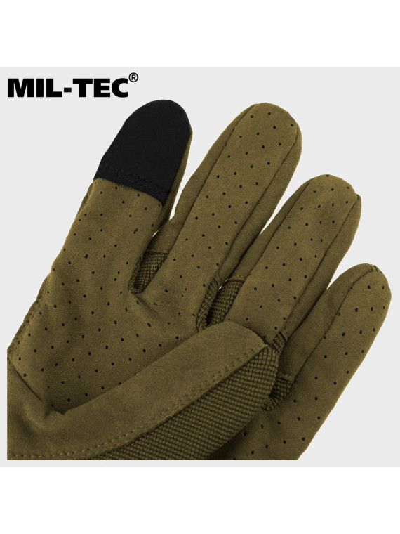 MIL-TEC RĘKAWICE STRZELECKIE COMBAT TOUCH OLIWKOWE XL