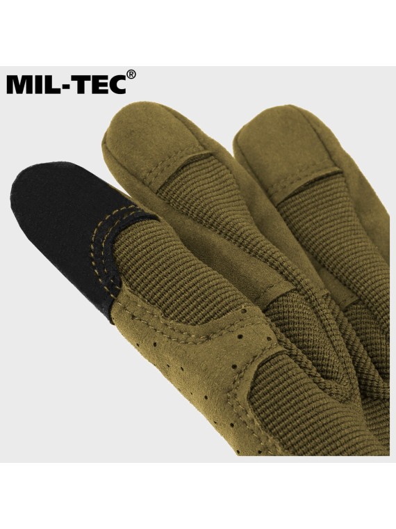 MIL-TEC RĘKAWICE STRZELECKIE COMBAT TOUCH OLIWKOWE XL
