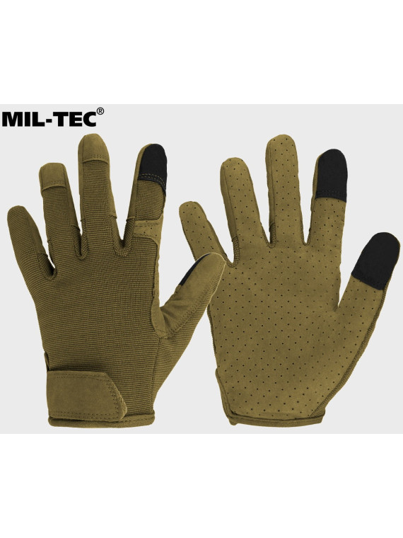 MIL-TEC RĘKAWICE STRZELECKIE COMBAT TOUCH OLIWKOWE XL