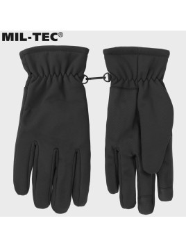 MIL-TEC RĘKAWICE SOFTSHELL THINSULATE CZARNE XXL