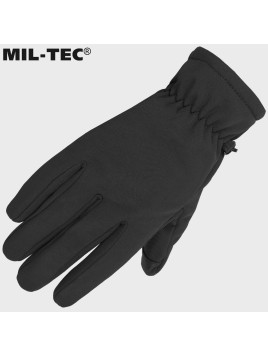 MIL-TEC RĘKAWICE SOFTSHELL THINSULATE CZARNE XXL