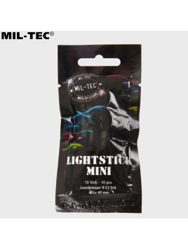 MIL-TEC ŚWIATŁO CHEMICZNE LIGHTSTICK MINI 10 SZT. ZIELONE