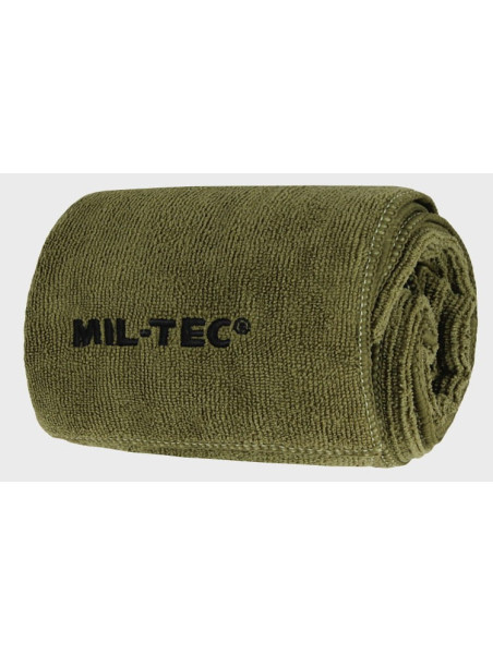 MIL-TEC Ręcznik szybkoschnący z mikrofibry 120 x 60cm oliwkowy