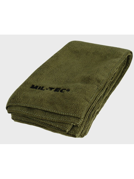 MIL-TEC Ręcznik szybkoschnący z mikrofibry 120 x 60cm oliwkowy