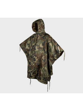 MIL-TEC PONCZO PELERYNA PRZECIWDESZCZOWA POLIESTER WOODLAND