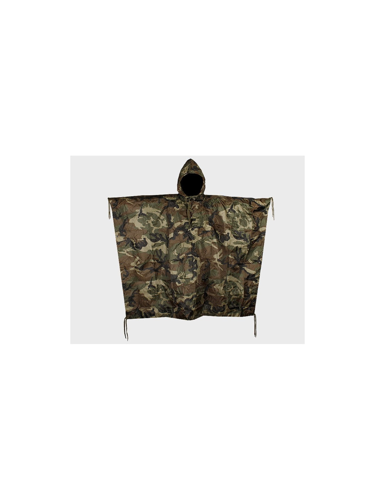 MIL-TEC PONCZO PELERYNA PRZECIWDESZCZOWA POLIESTER WOODLAND
