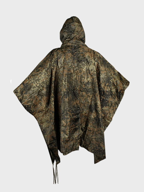 MIL-TEC PONCZO PELERYNA PRZECIWDESZCZOWA POLIESTER FLECKTARN