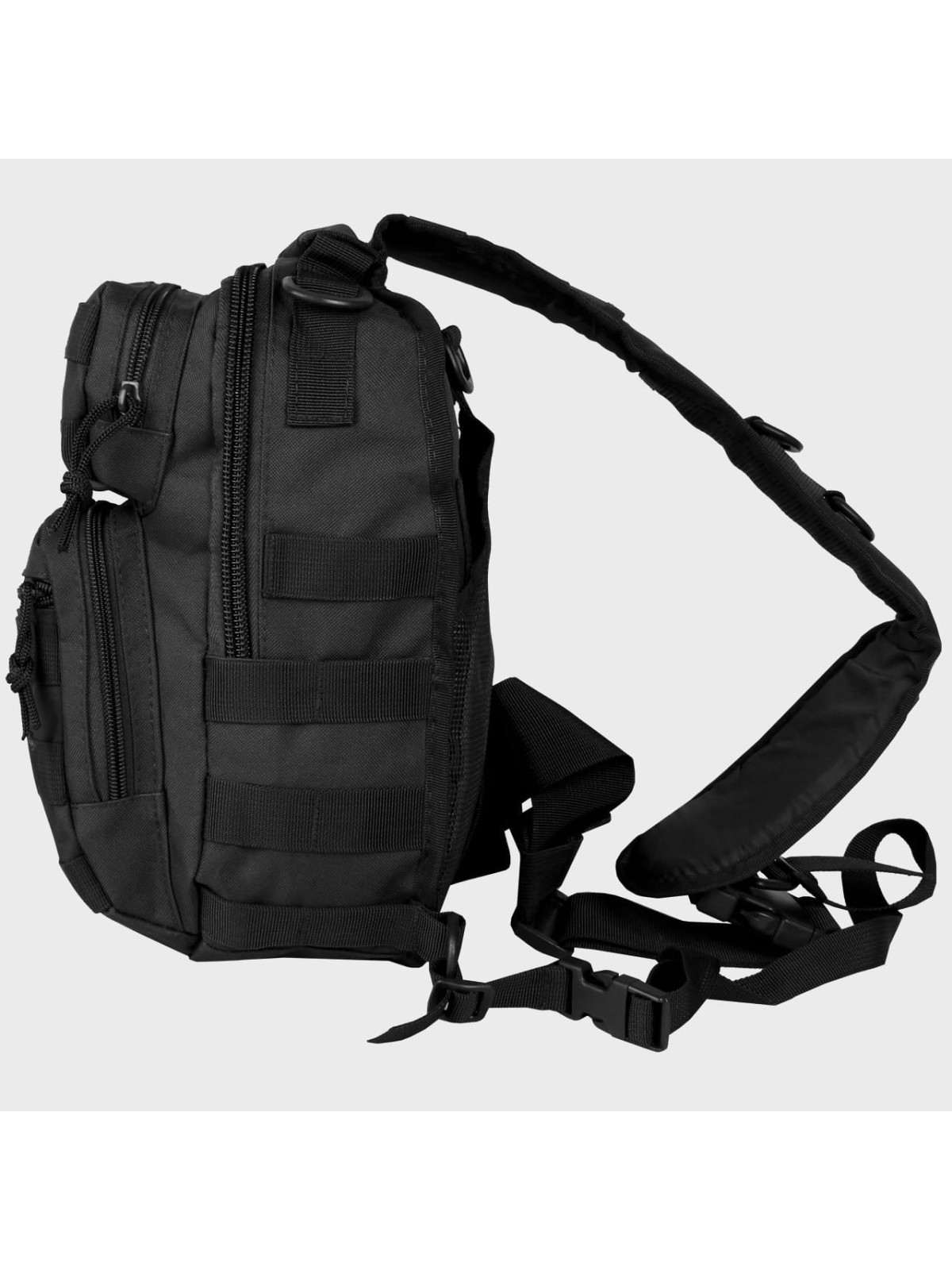 MIL-TEC PLECAK TORBA ASSAULT NA JEDNO RAMIĘ 9L CZARNY