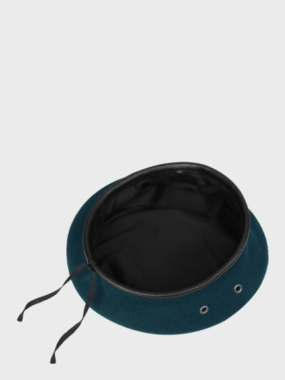 BB-TEX BERET KLASA MUNDUROWA WEŁNIANY TŁOCZONY Z ORŁEM ZIELONY 50