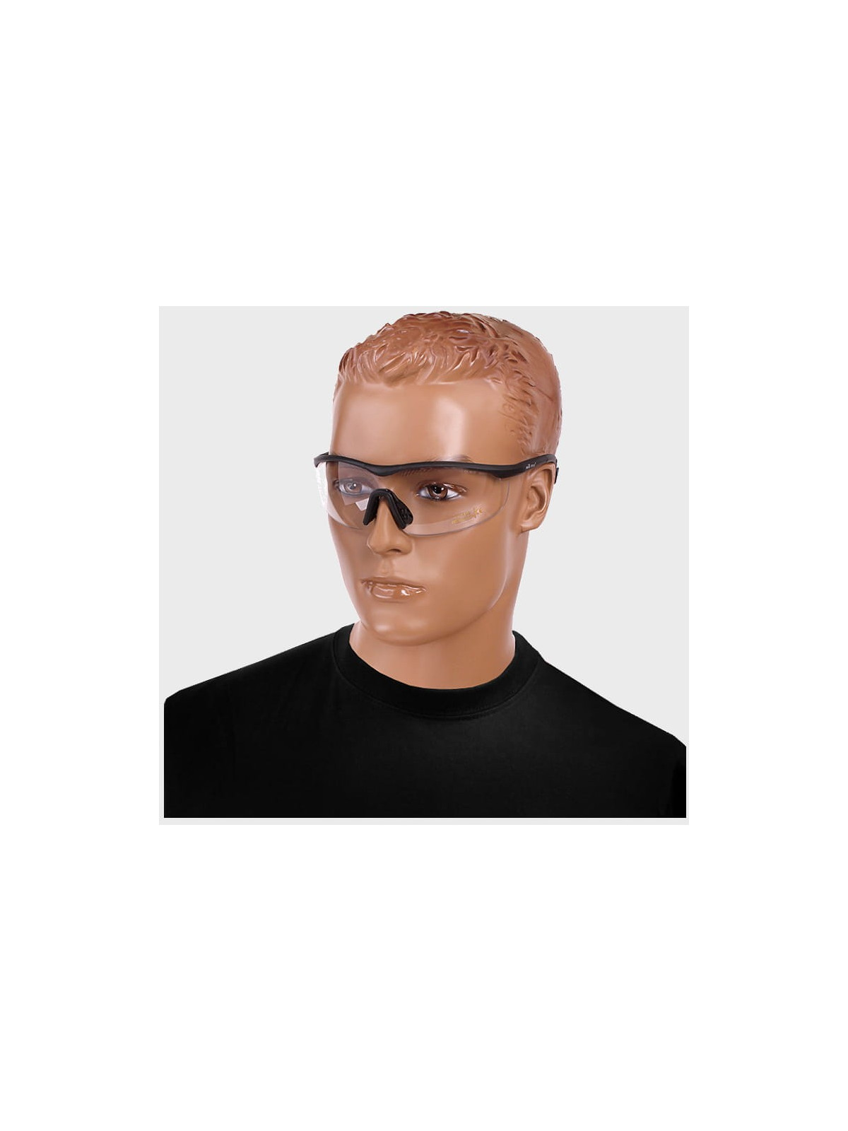 MIL-TEC OKULARY TAKTYCZNE WYMIENNE SZKŁA UV400 ETUI CZARNE