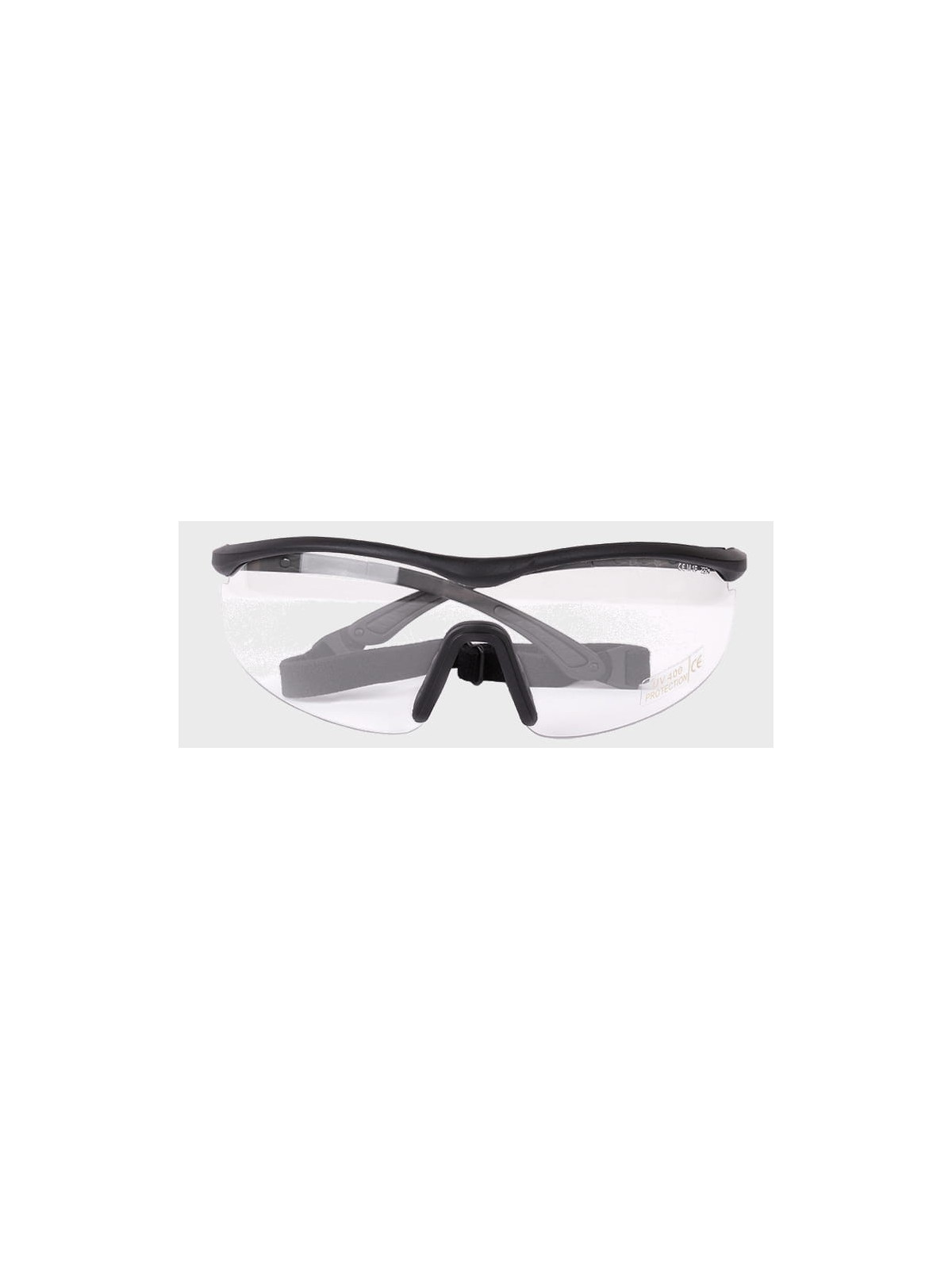 MIL-TEC OKULARY TAKTYCZNE WYMIENNE SZKŁA UV400 ETUI CZARNE