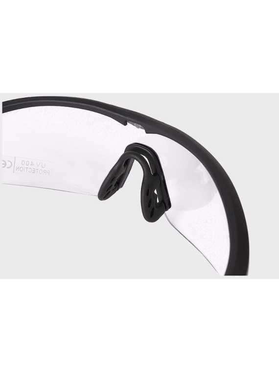 MIL-TEC OKULARY TAKTYCZNE WYMIENNE SZKŁA UV400 ETUI CZARNE