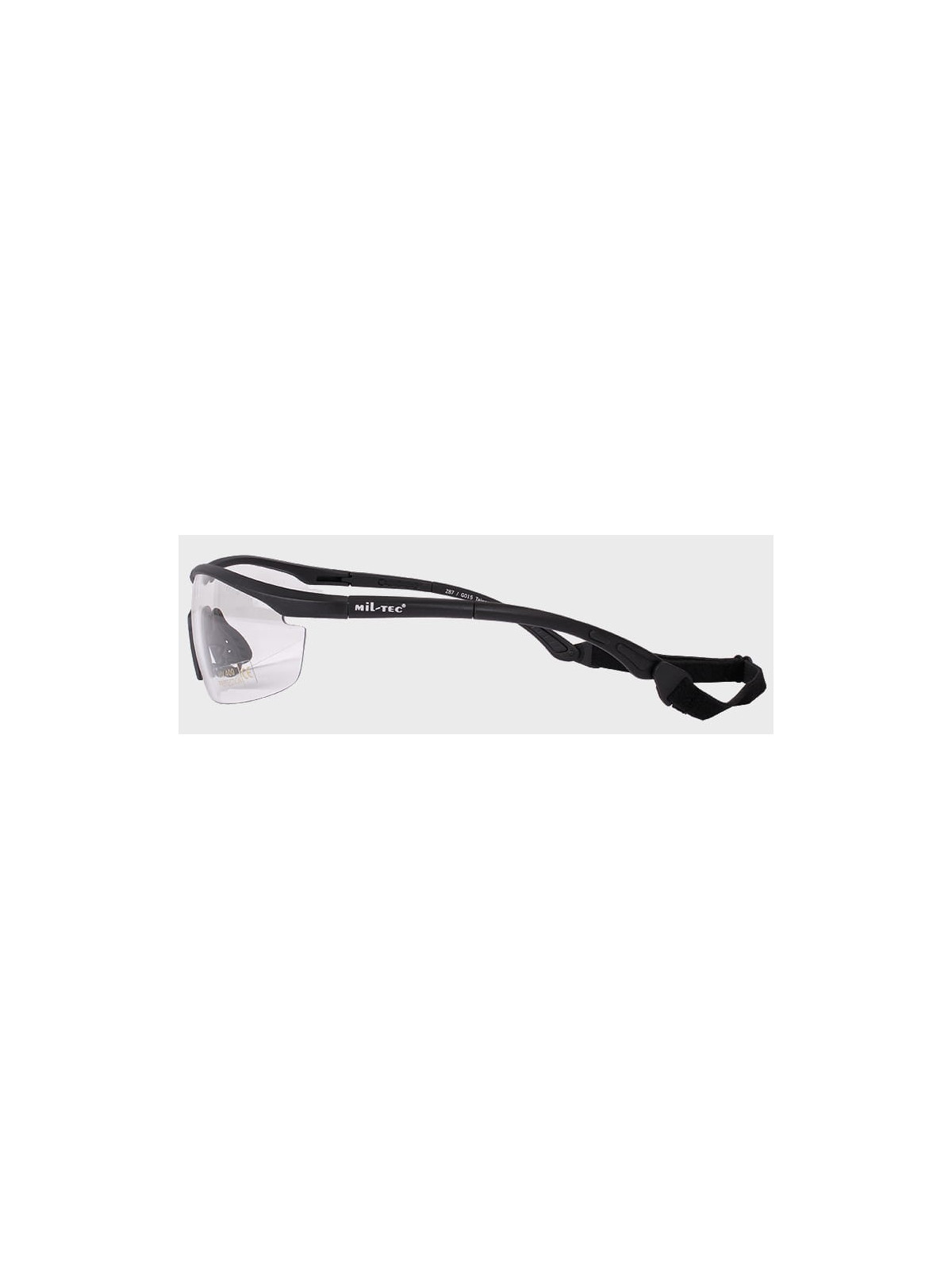 MIL-TEC OKULARY TAKTYCZNE WYMIENNE SZKŁA UV400 ETUI CZARNE