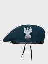 BB-TEX BERET KLASA MUNDUROWA WEŁNIANY TŁOCZONY Z ORŁEM ZIELONY 50