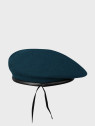 BB-TEX BERET KLASA MUNDUROWA WEŁNIANY TŁOCZONY Z ORŁEM ZIELONY 50