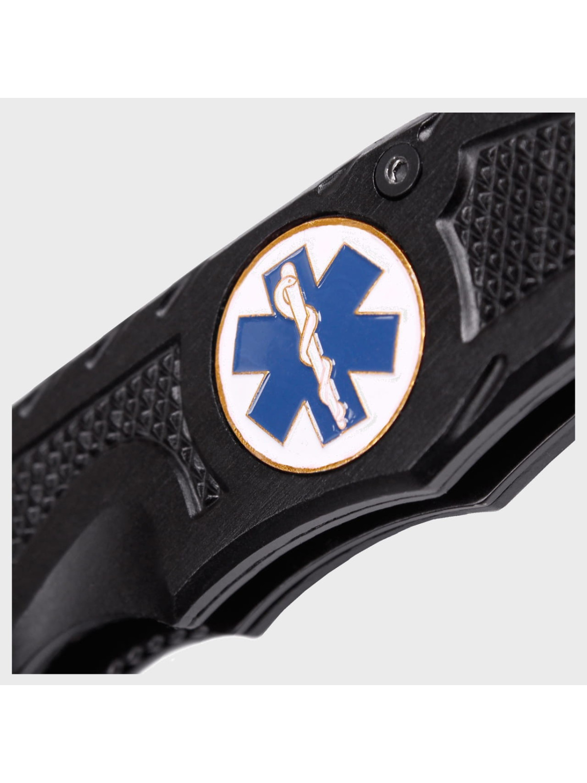 MIL-TEC NÓŻ RATOWNICZY RESCUE PARAMEDIC CZARNY