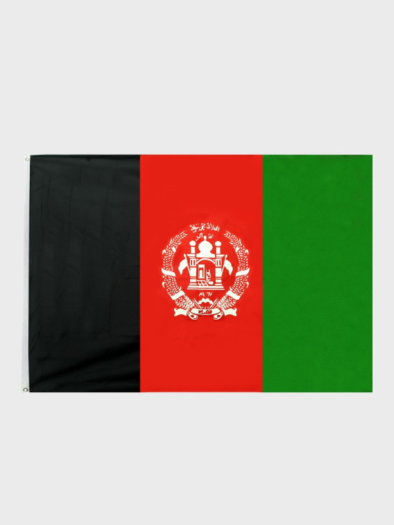 FOSCO INDUSTRIES Flaga na maszt Afganistanu Afganistan 98 x 148 cm