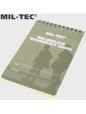 MIL-TEC NOTES WODOODPORNY NOTATNIK BLOK MELDUNKOWY 10x15 cm